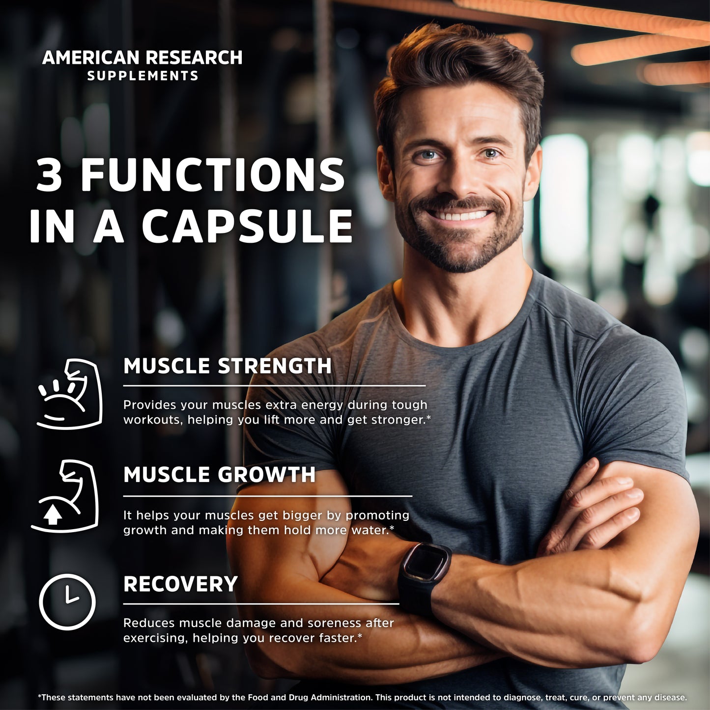 Creatine Monohydrate Capsules | Micronized for Higher Absorption | Vegan Capsules